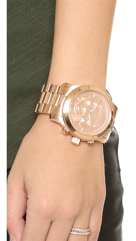 michael kors women's oversized watches